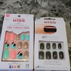 KISS The Collection & KISS Gel Fantasy manicure Press-on nails Price Firm